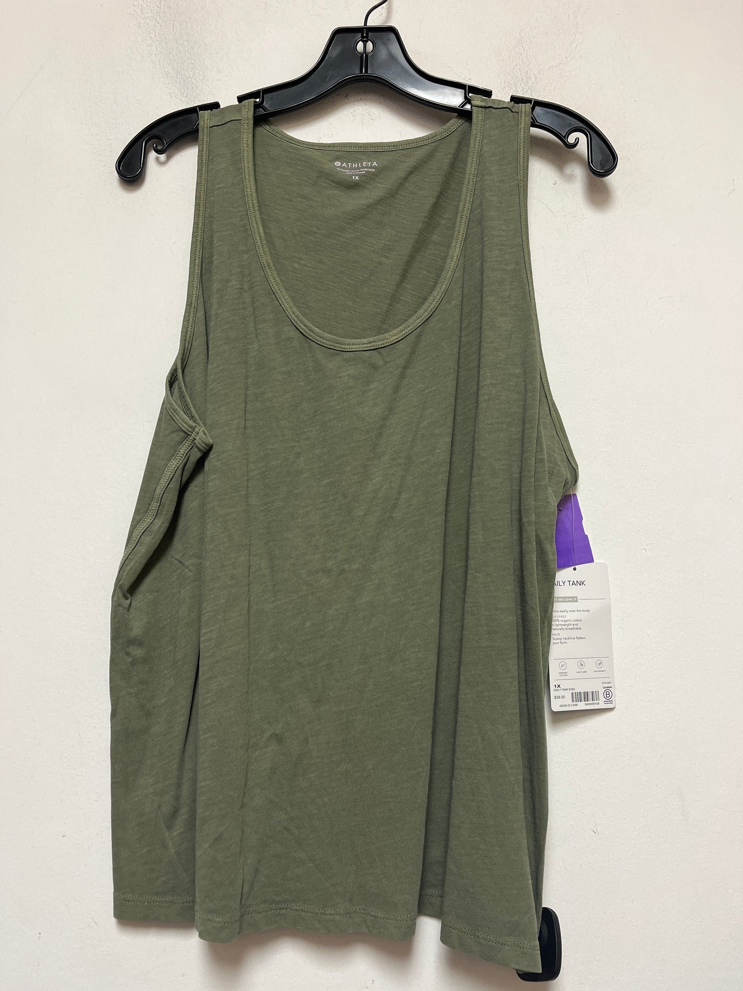 Athletic Tank Top By Athleta  Size: Xl