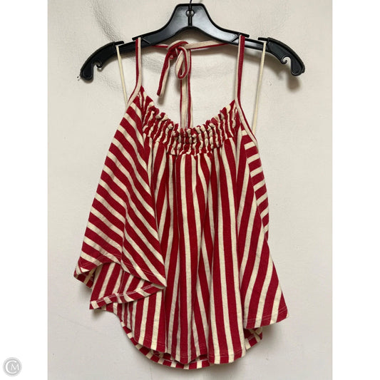 Top Sleeveless By We The Free In Striped Pattern, Size: M