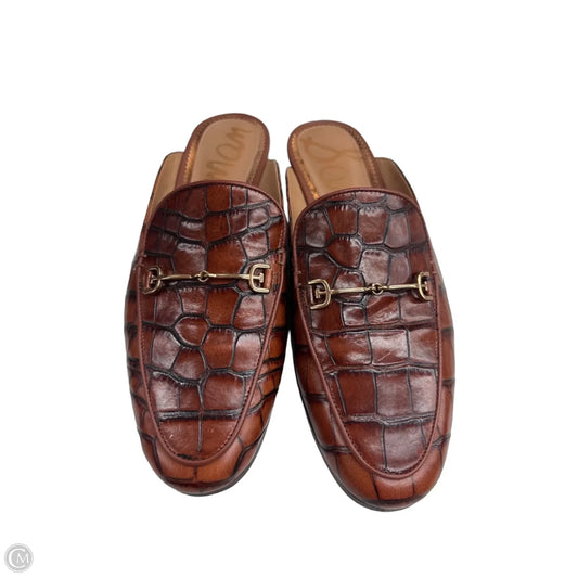 Shoes Flats By Sam Edelman In Brown, Size: 8