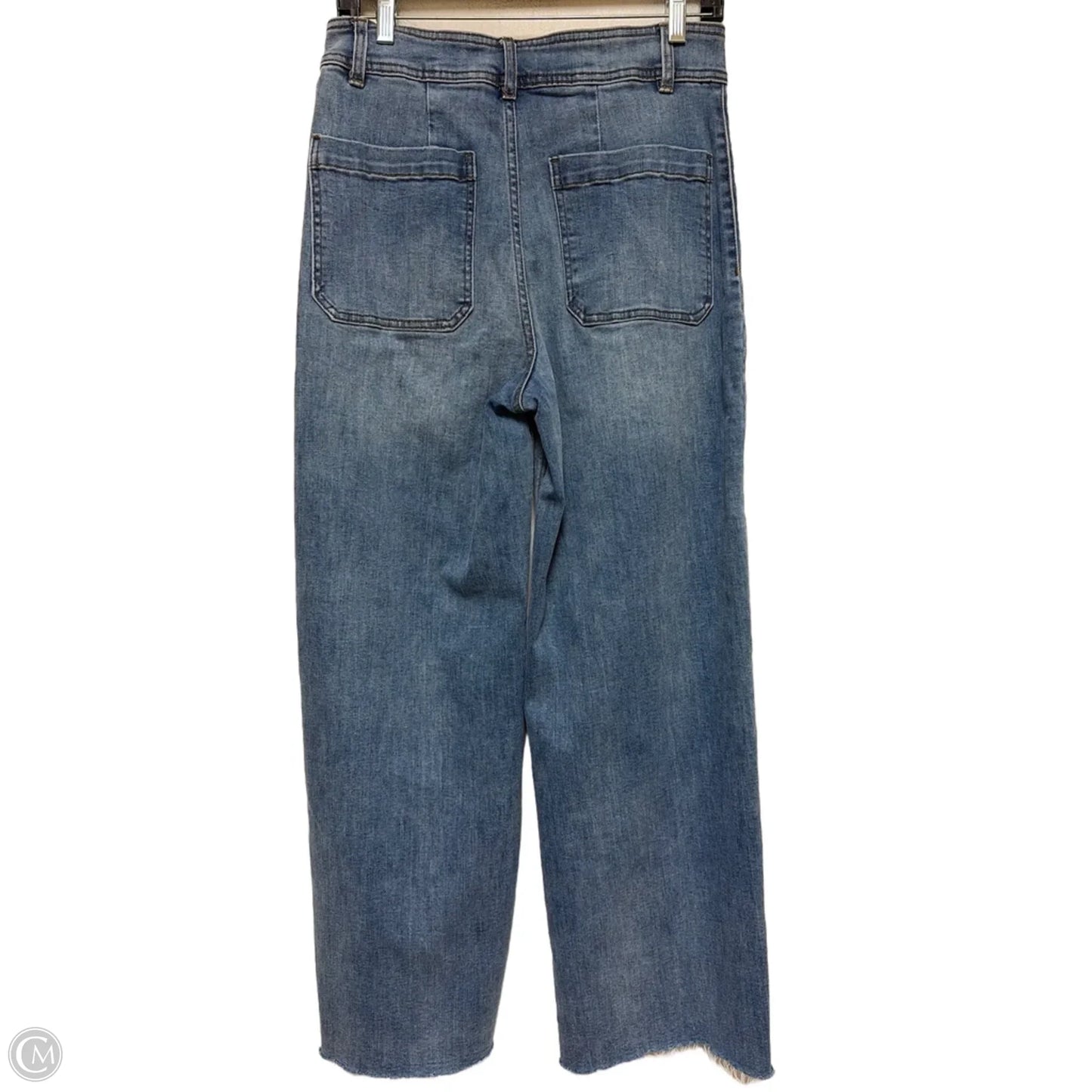 Jeans Straight By Oat In Blue Denim, Size: 8