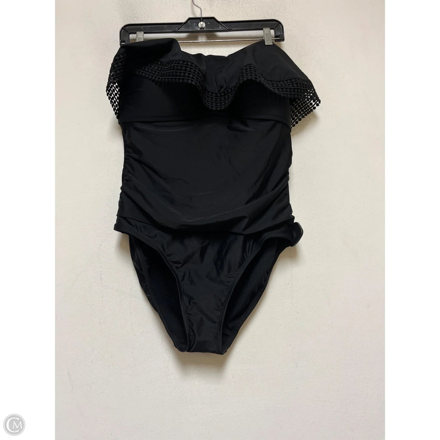Swimsuit By Kona Sol In Black, Size: Xl