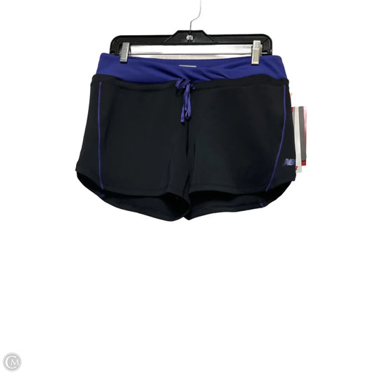 Athletic Shorts By New Balance In Black & Purple, Size: L