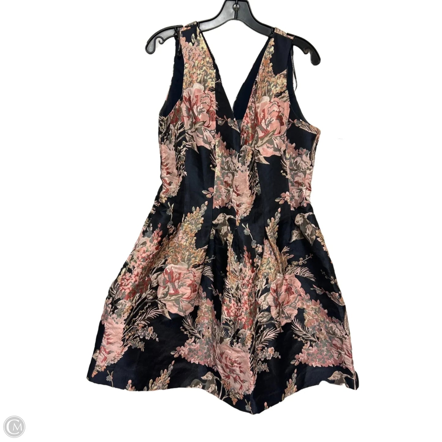 Dress Casual Short By Vince Camuto In Floral Print, Size: L