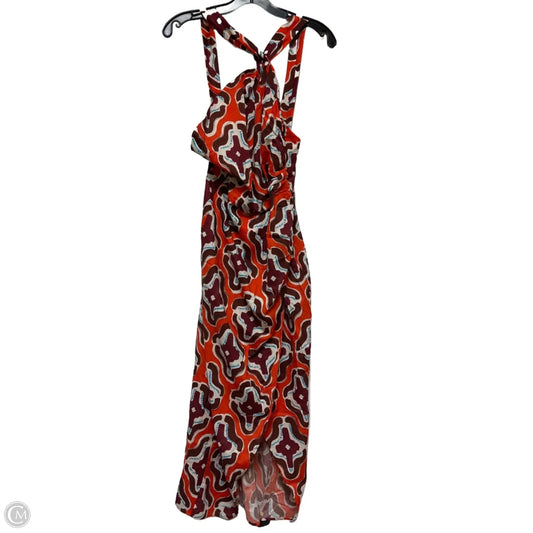Dress Casual Midi By Zara In Multi-colored, Size: S