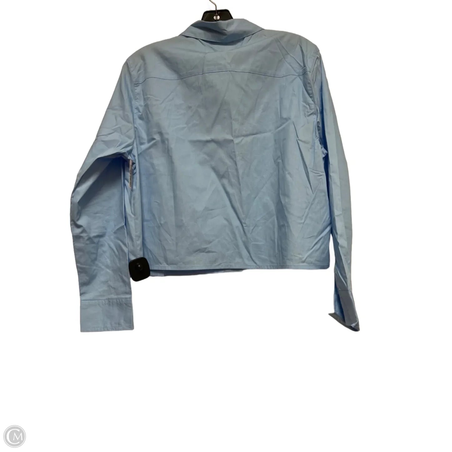 Top Long Sleeve By Lea & Viola In Blue, Size: S