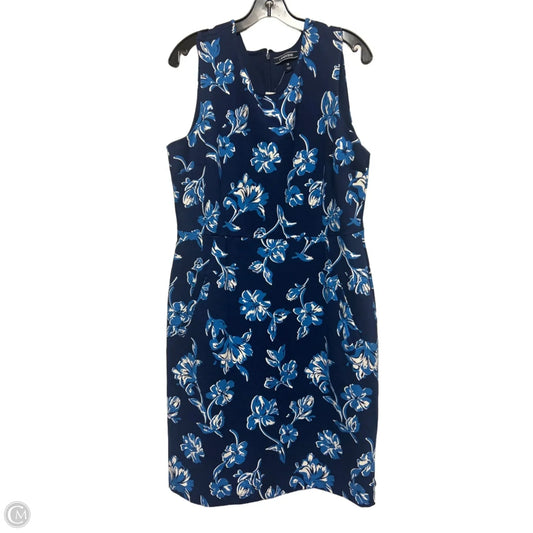 Dress Casual Short By Lands End In Blue, Size: Xl