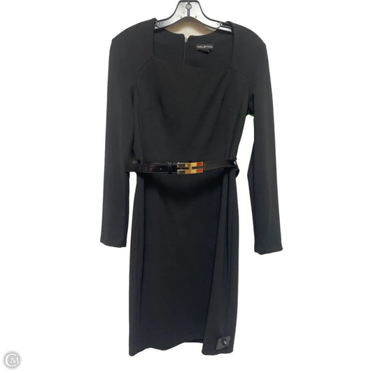 Dress Designer By Halston In Black, Size: 4