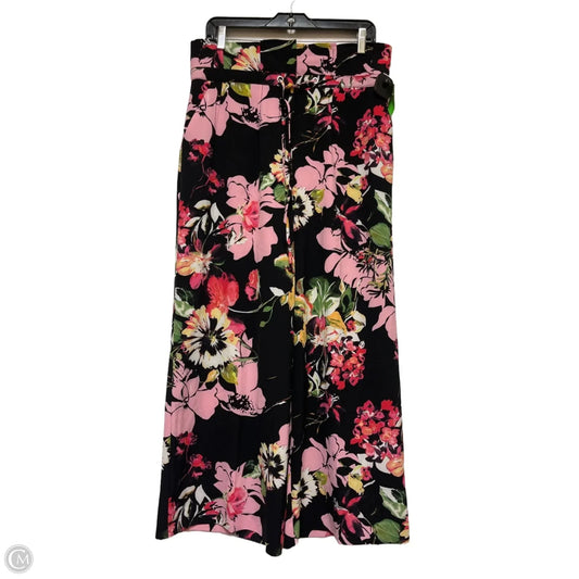 Pants Wide Leg By New York And Co In Floral Print, Size: 10