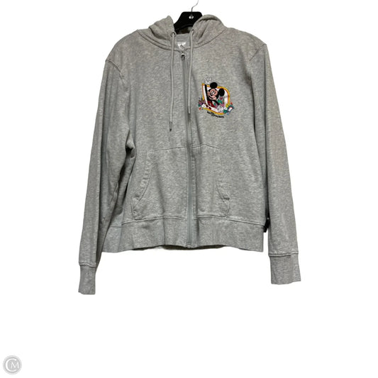 Jacket Other By Disney In Grey, Size: L