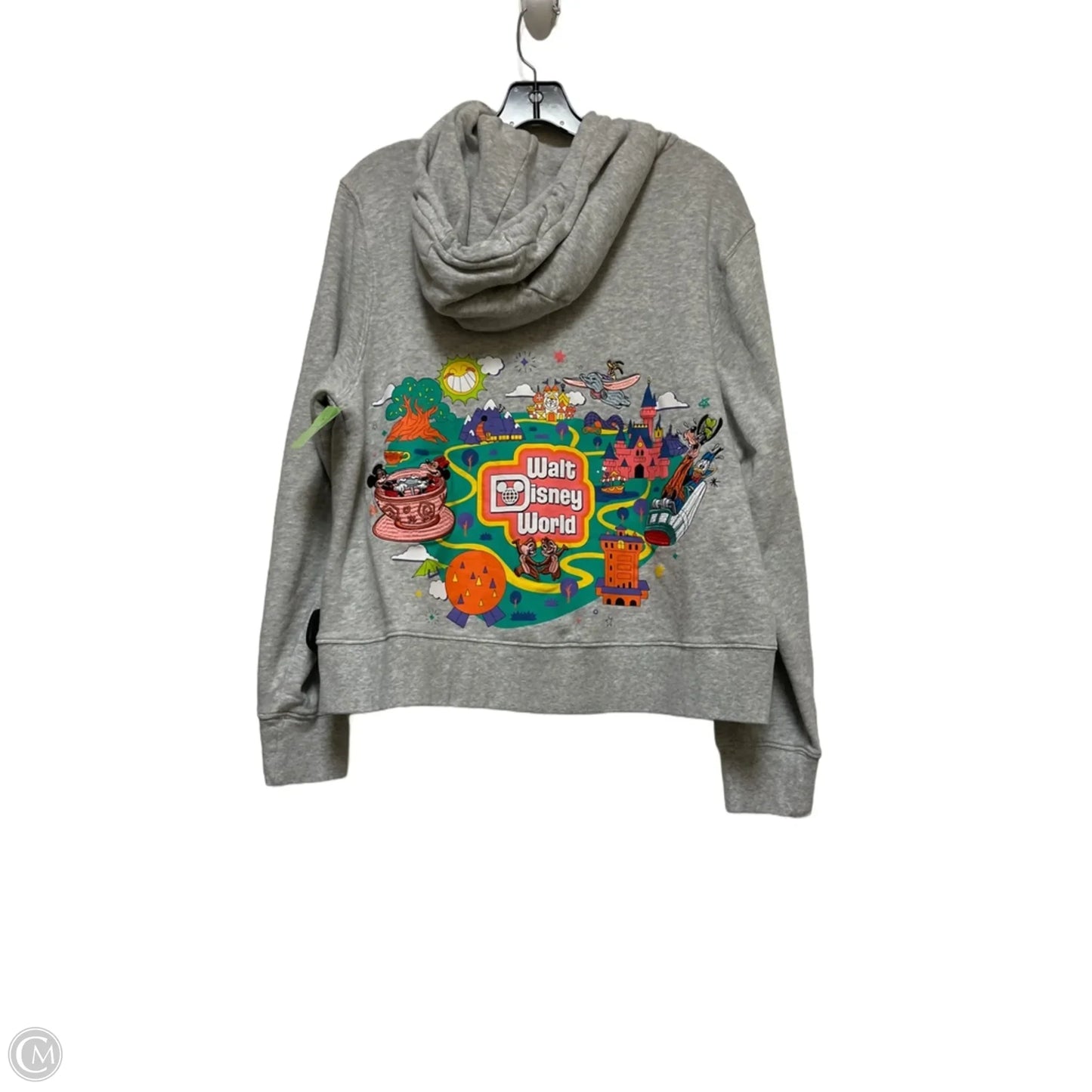 Jacket Other By Disney In Grey, Size: L
