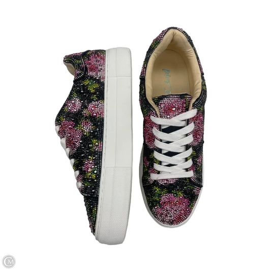 Shoes Flats By Betsey Johnson In Floral Print, Size: 9