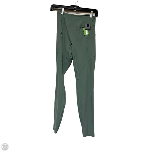 Athletic Leggings By Gym Shark In Green, Size: M