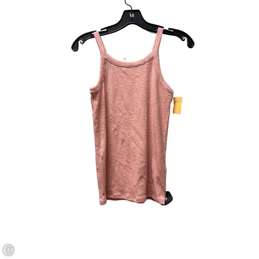 Tank Top By Madewell In Pink, Size: Xs