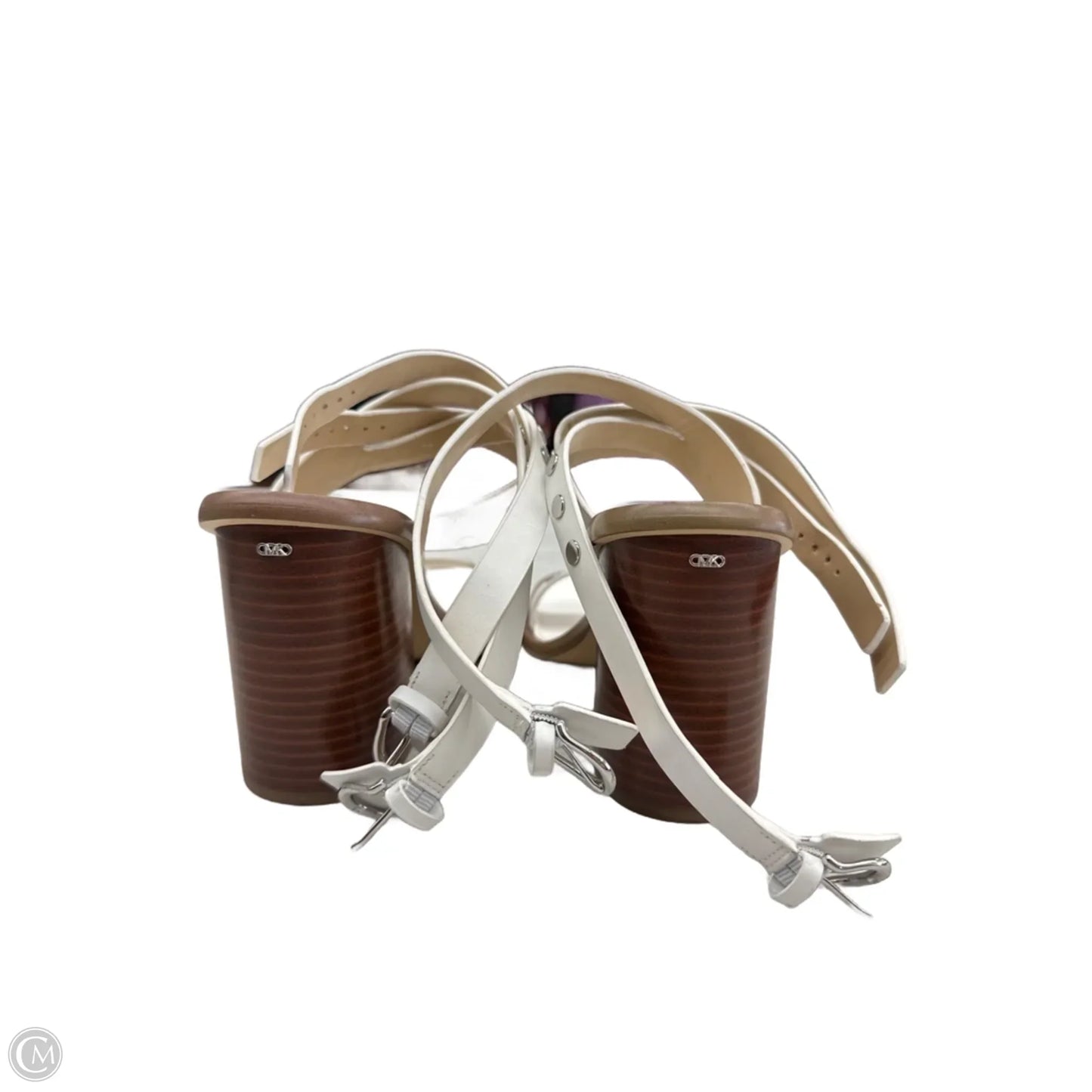 Sandals Designer By Michael Kors In White, Size: 6