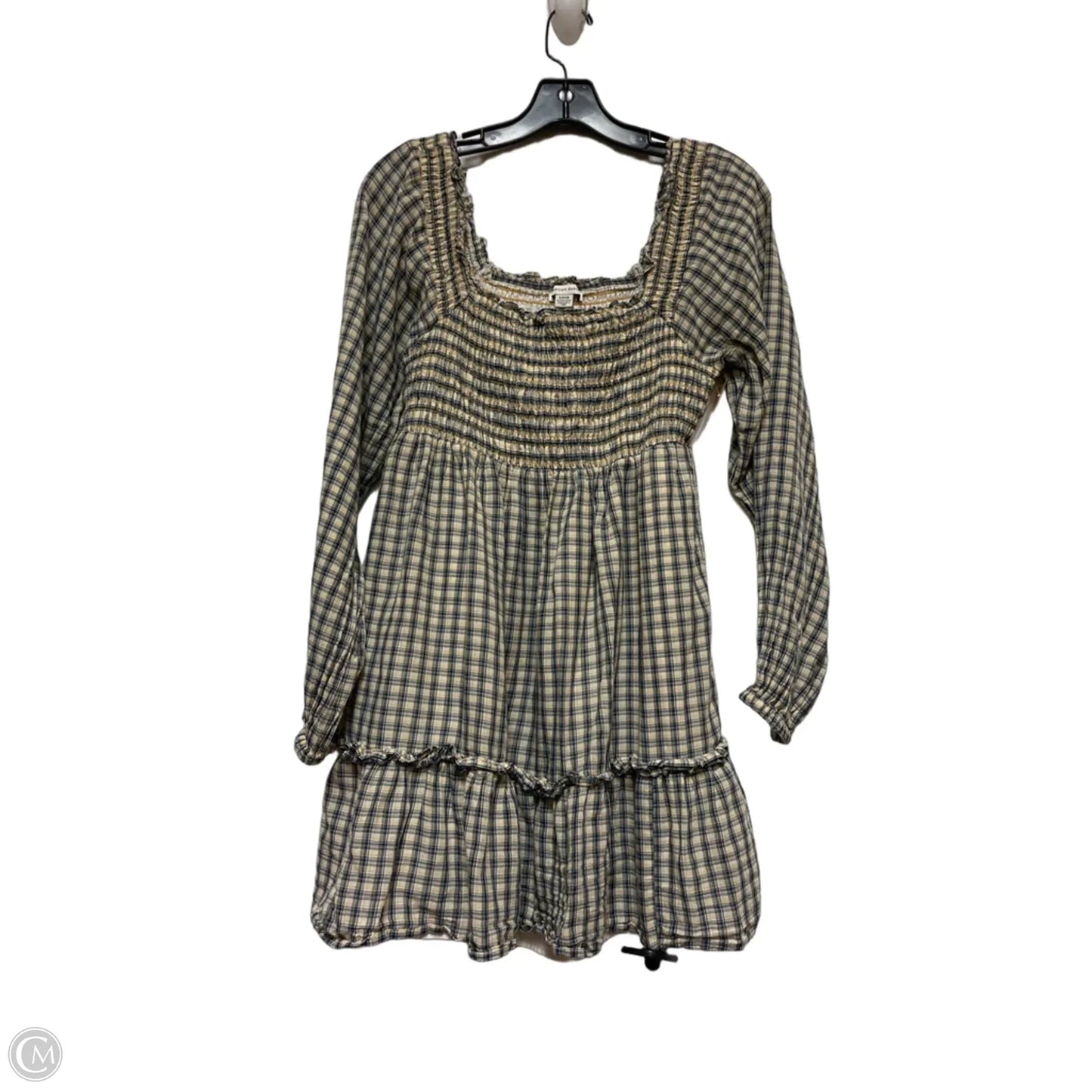 Dress Casual Short By American Eagle In Plaid Pattern, Size: S