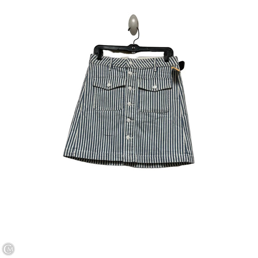 Skirt Maxi By Loft In Striped Pattern, Size: 2