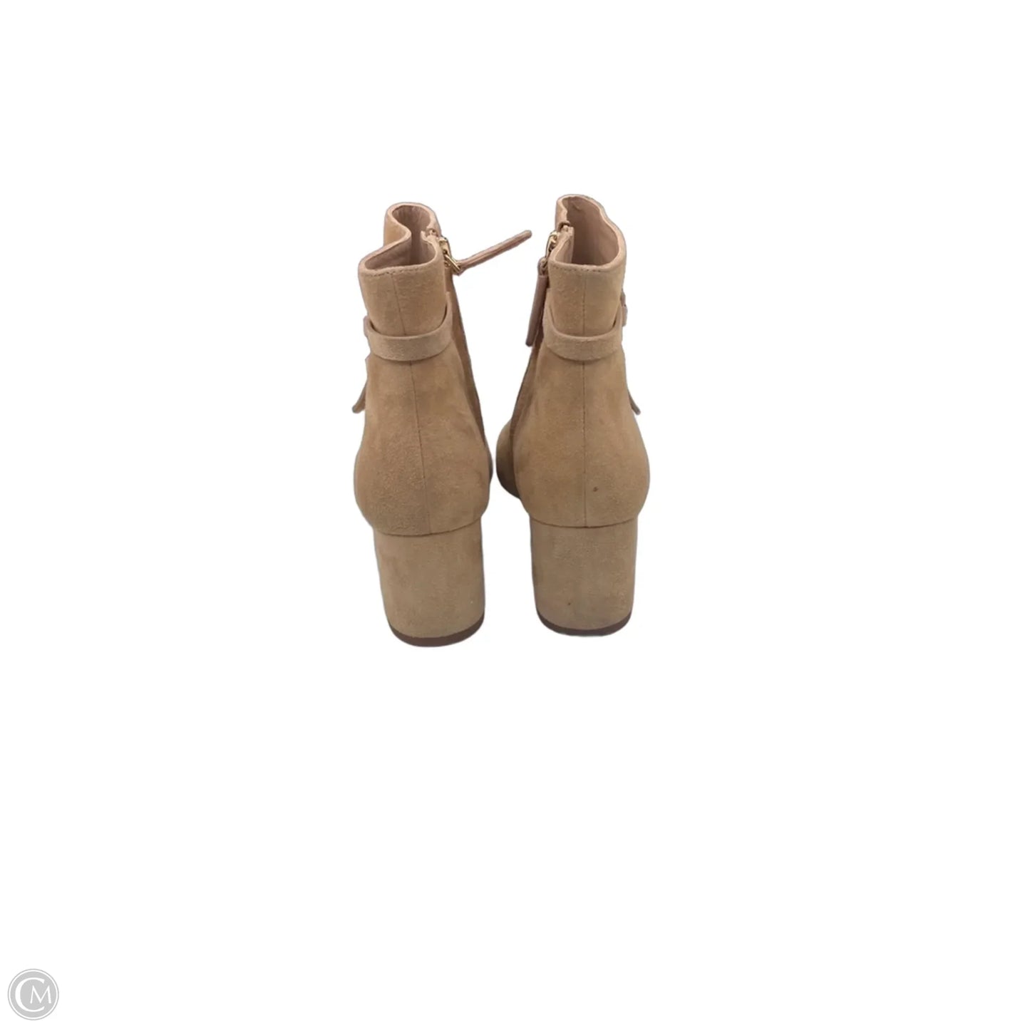 Boots Designer By Kate Spade In Bronze, Size: 8