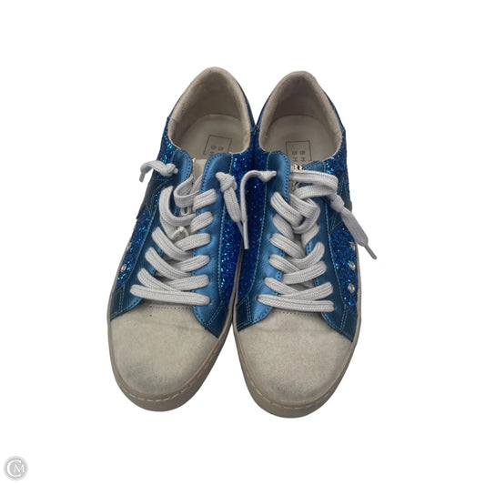 Shoes Sneakers By Shu Shop In Blue & Cream, Size: 8.5