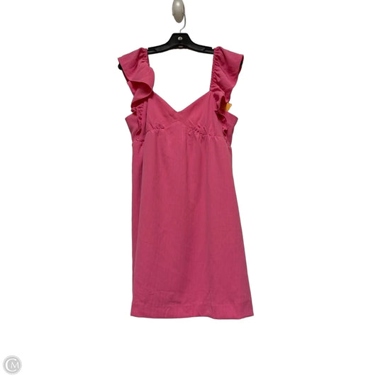Dress Casual Short By Blu Pepper In Pink, Size: L