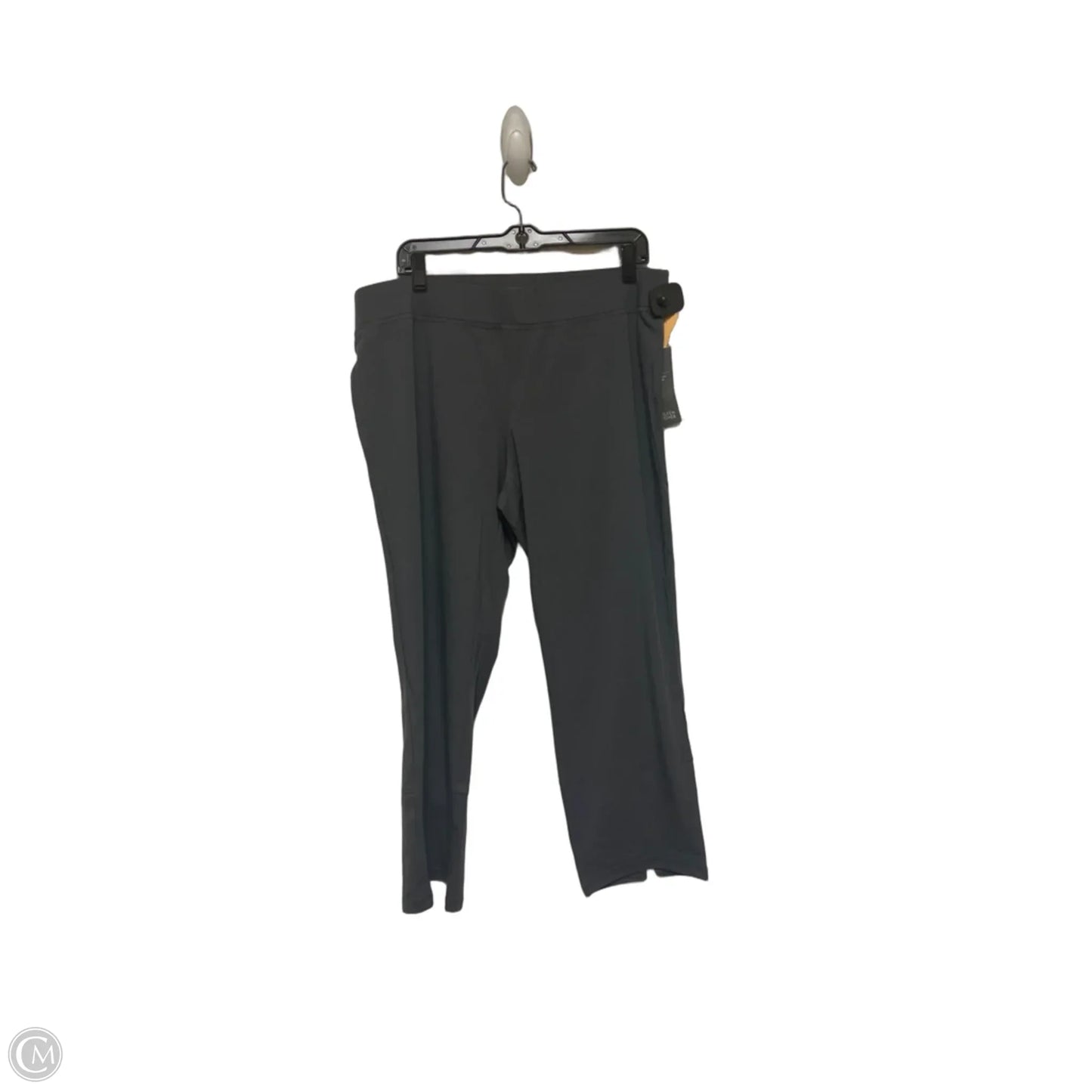 Pants Cropped By Eileen Fisher In Grey, Size: 12