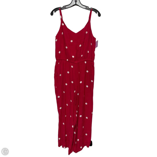 Jumpsuit By Loft In Polkadot Pattern, Size: S