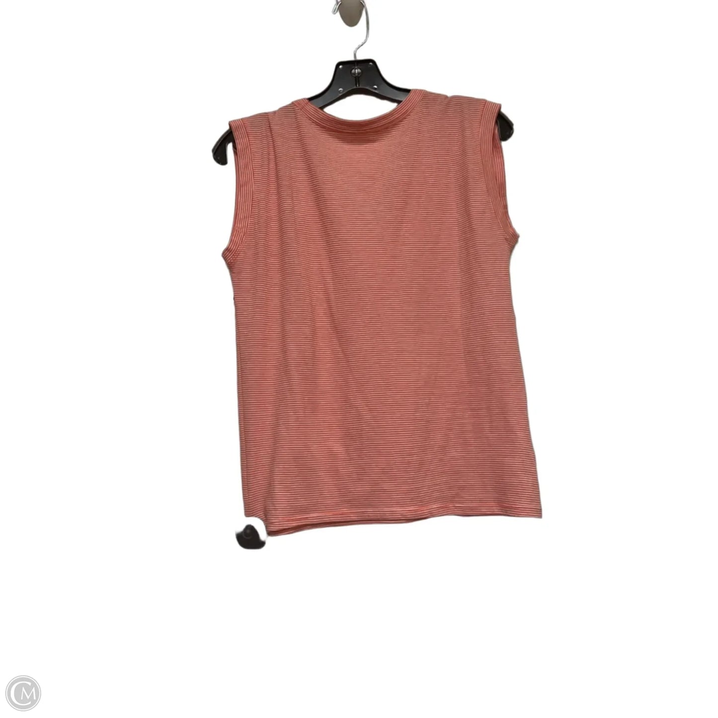 Top Sleeveless Basic By Loft In Striped Pattern, Size: Xxs