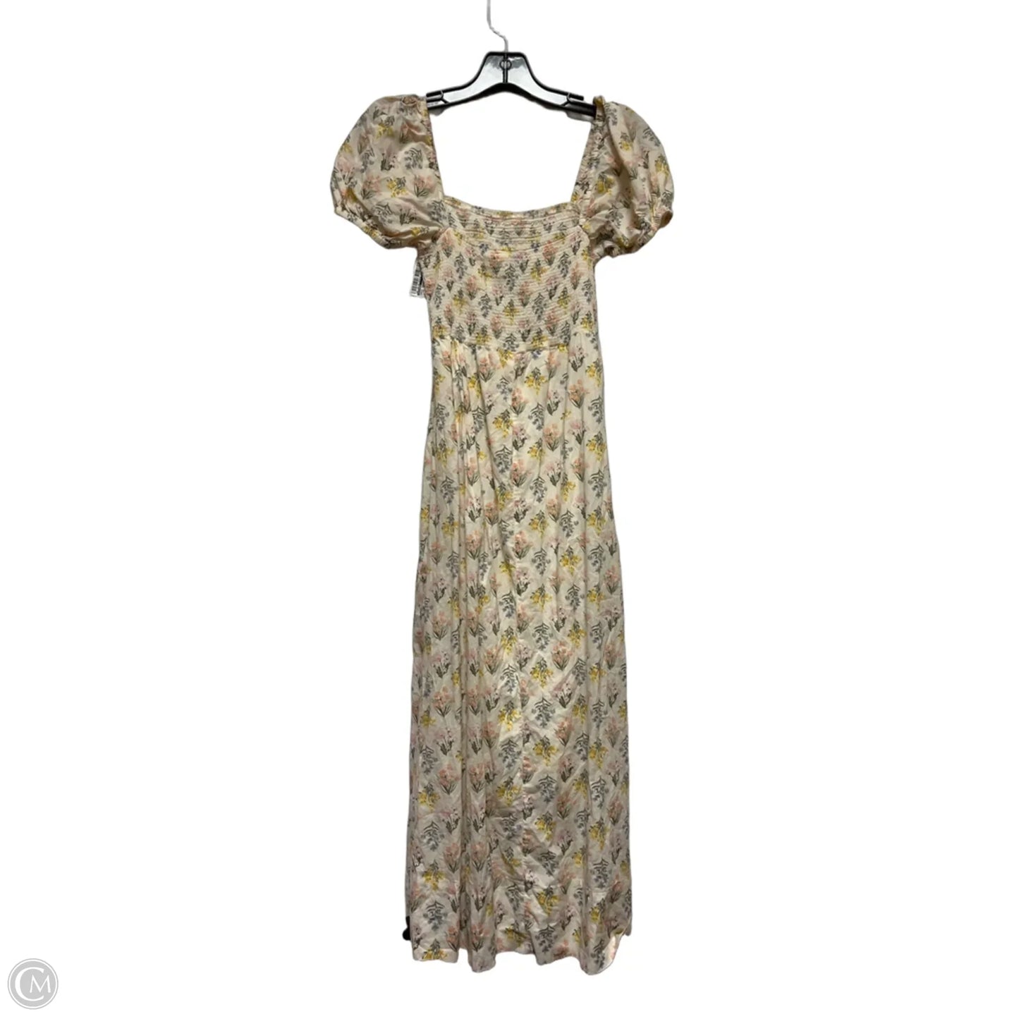 Dress Casual Midi By Divided In Floral Print, Size: Xs