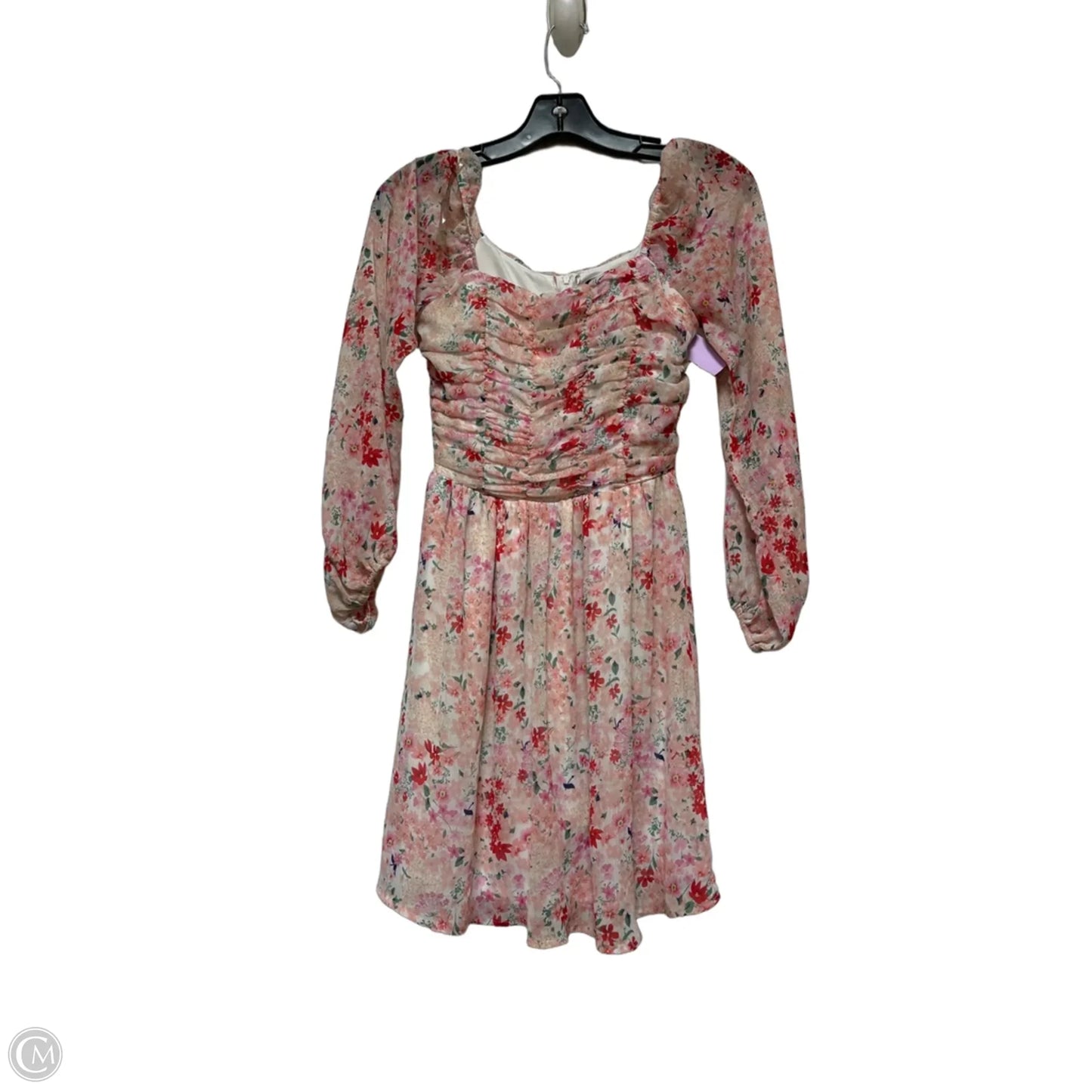 Dress Casual Short By Clothes Mentor In Floral Print, Size: Xs