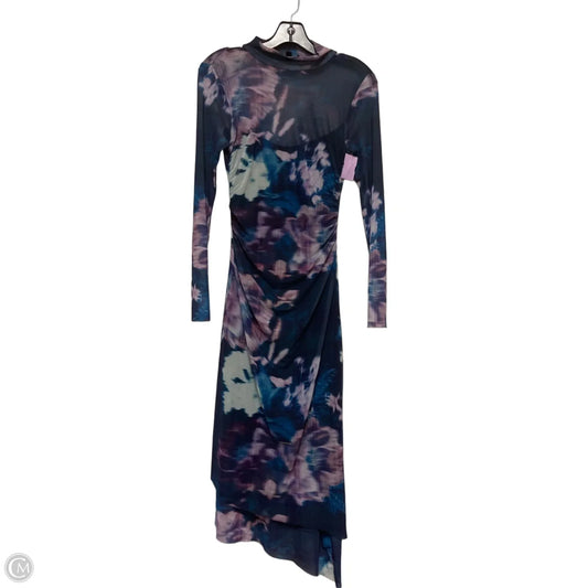 Dress Casual Short By Steve Madden In Blue & Purple, Size: Xs