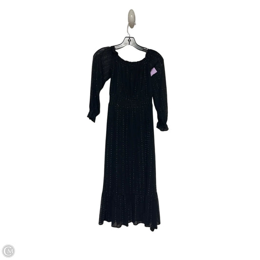 Dress Casual Midi By Bcbgeneration In Black, Size: Xs
