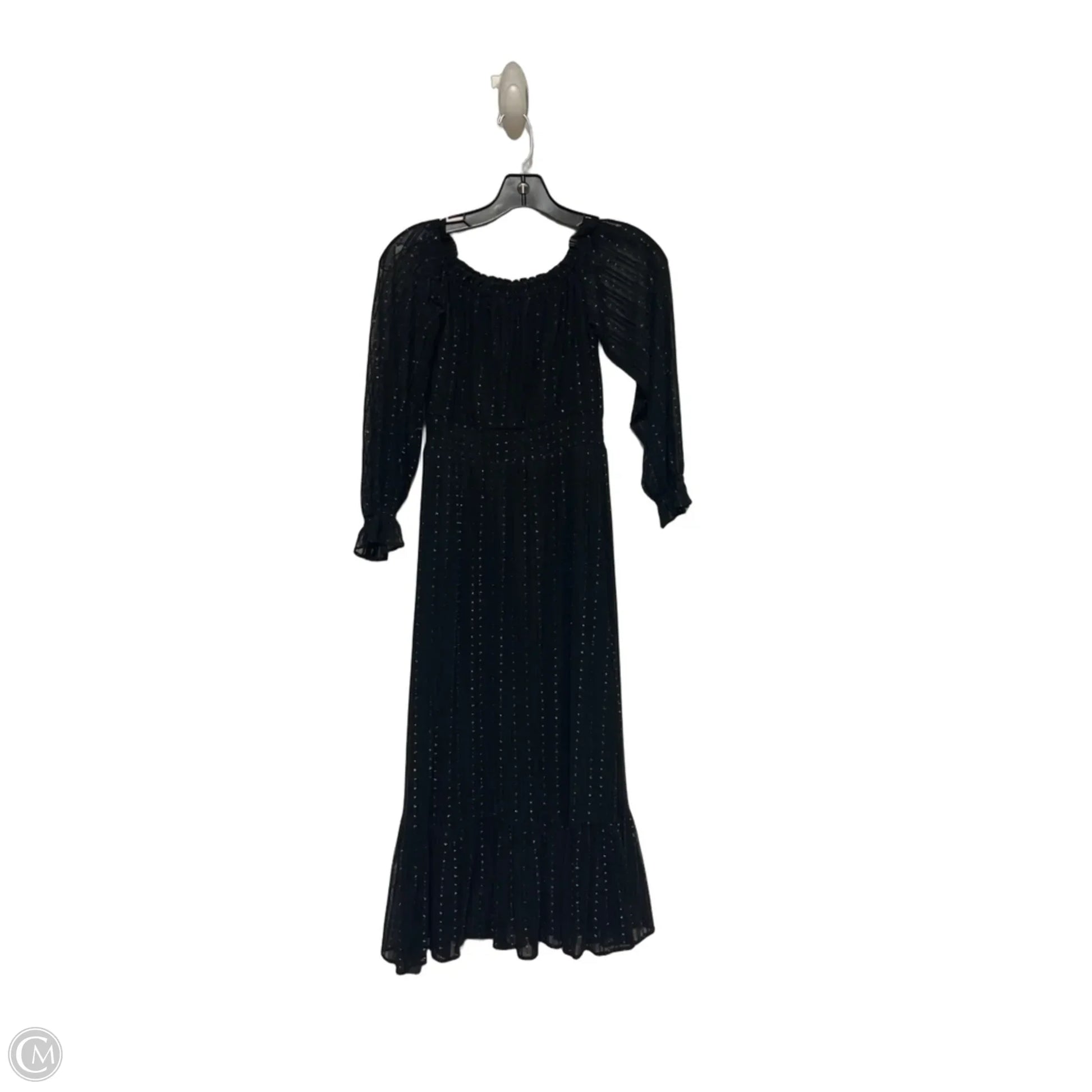 black bcbgeneration dress Dress Casual Midi By Bcbgeneration In Black, Size: Xs