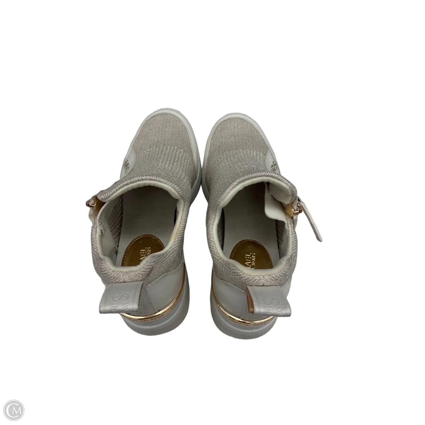 Shoes Sneakers By Michael By Michael Kors In Cream, Size: 5.5