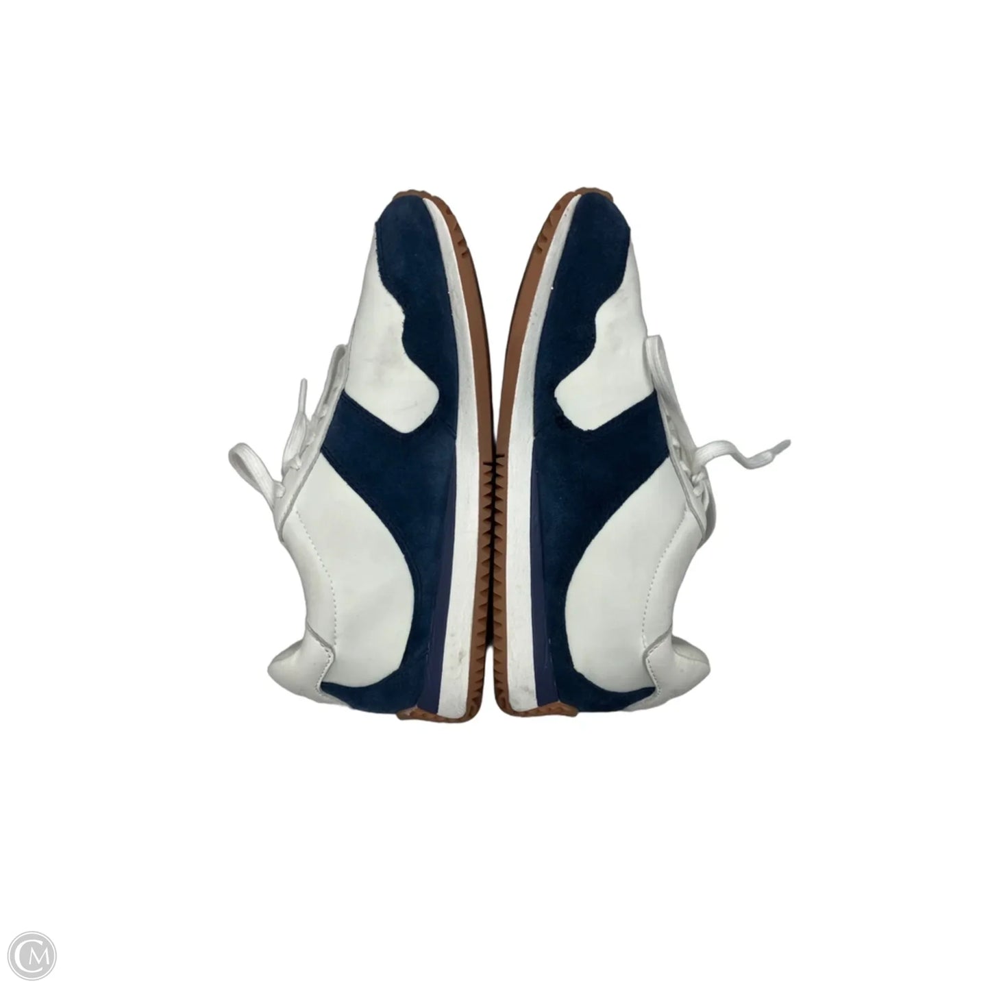 Shoes Sneakers By Peter Millar In Blue & White, Size: 7