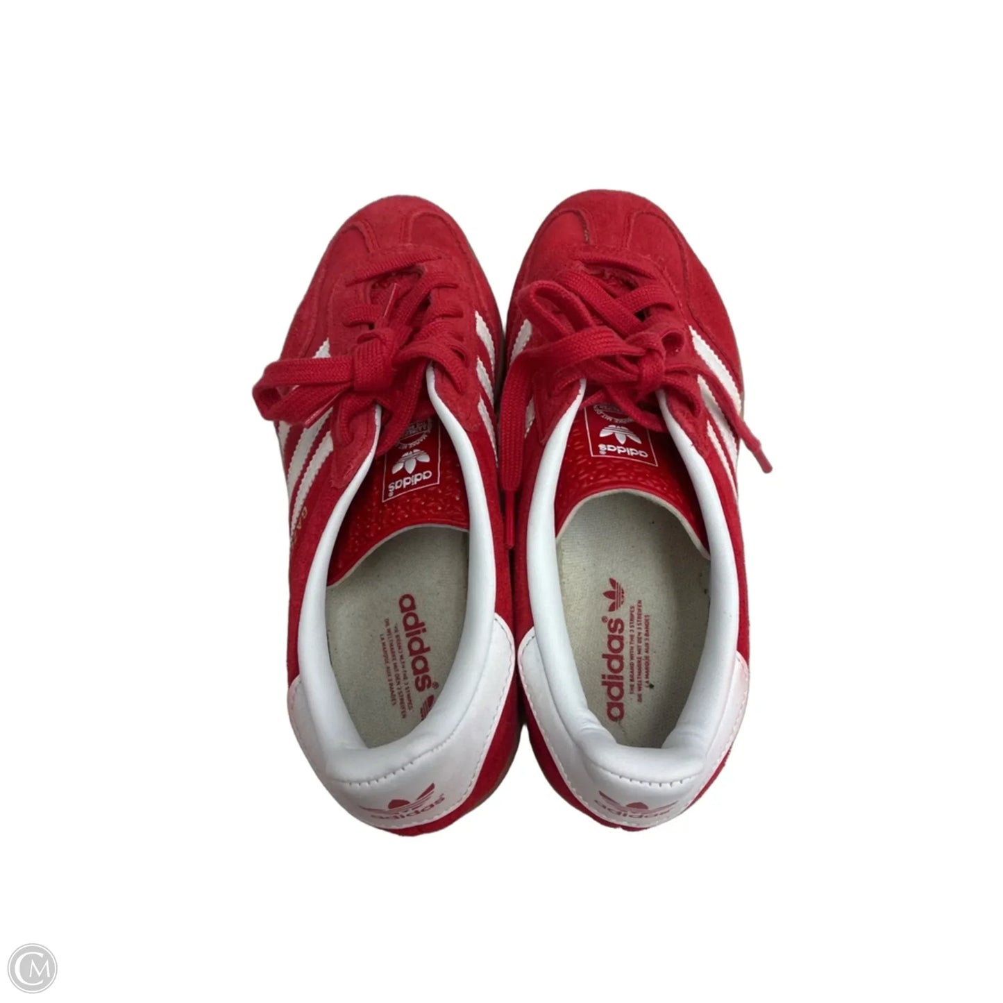 Shoes Sneakers By Adidas In Red & White, Size: 7