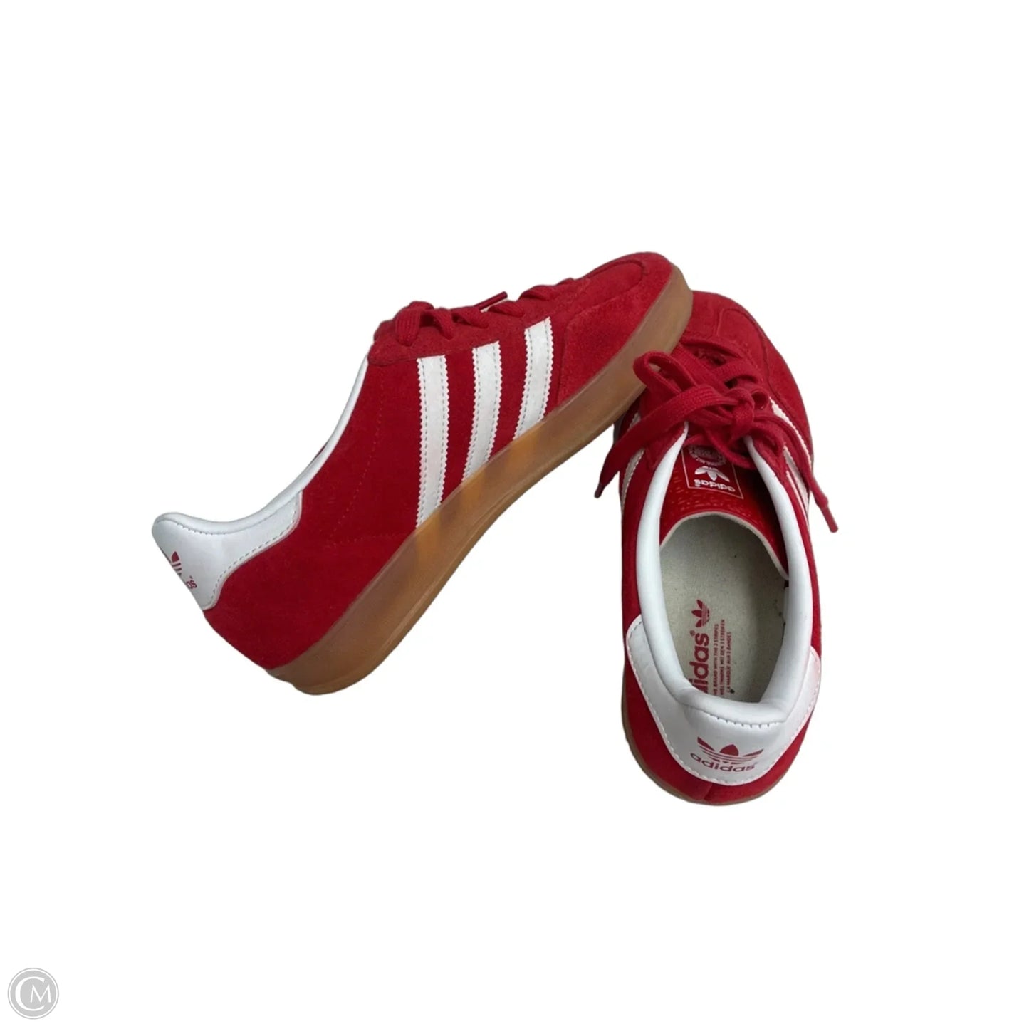 Shoes Sneakers By Adidas In Red & White, Size: 7