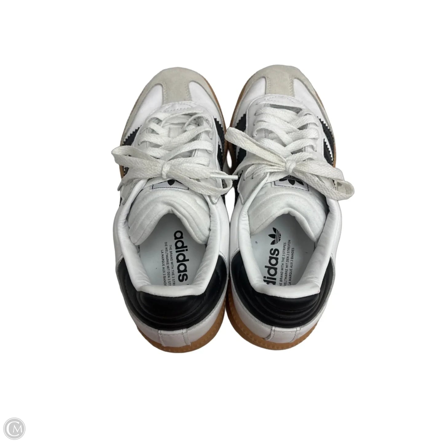 Shoes Sneakers By Adidas In Black & White, Size: 8.5