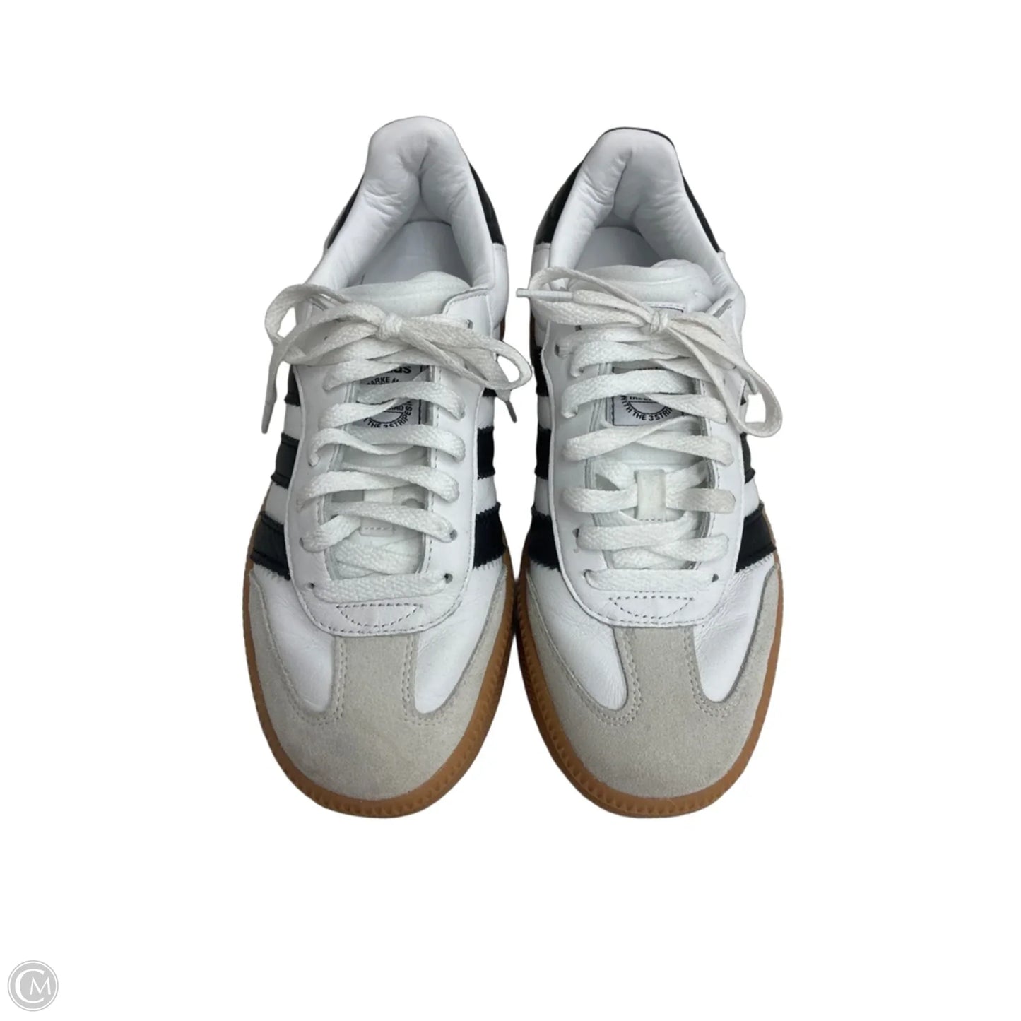 Shoes Sneakers By Adidas In Black & White, Size: 8.5
