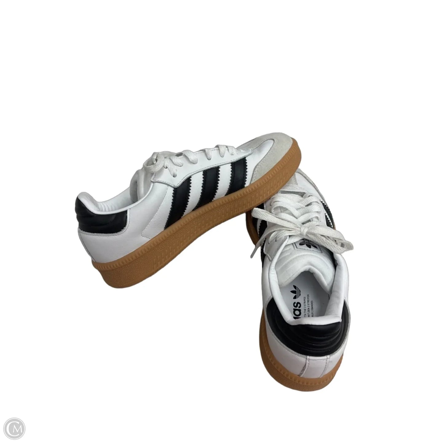 Shoes Sneakers By Adidas In Black & White, Size: 8.5
