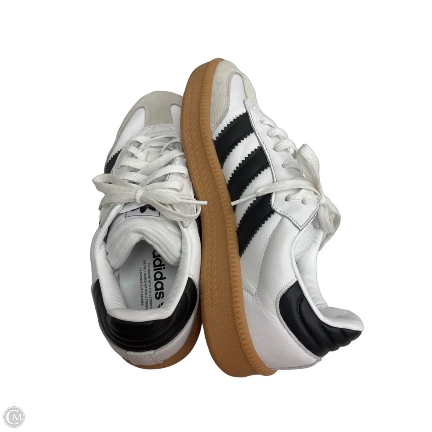 Shoes Sneakers By Adidas In Black & White, Size: 8.5