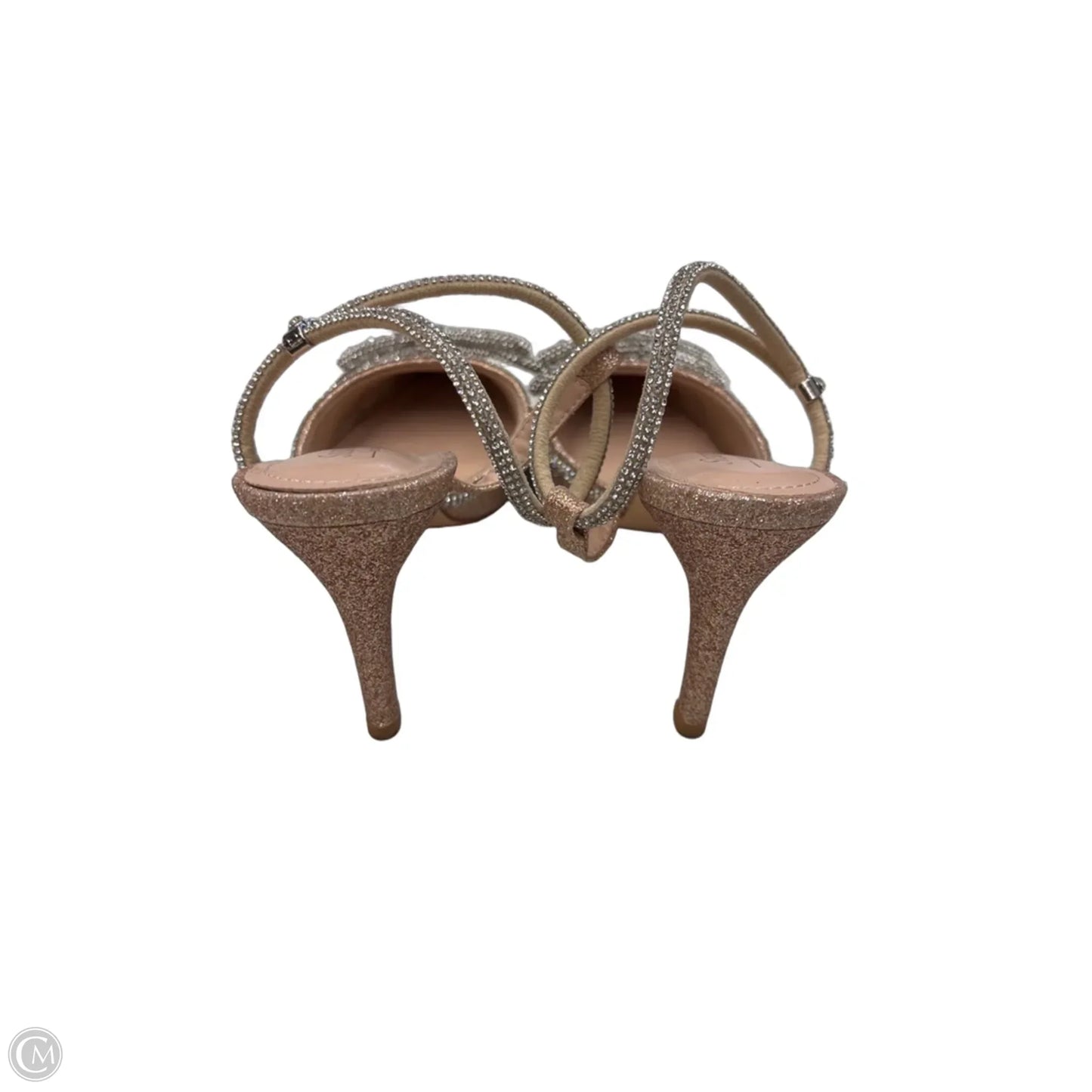 Shoes Heels Stiletto By Clothes Mentor In Rose Gold, Size: 8.5