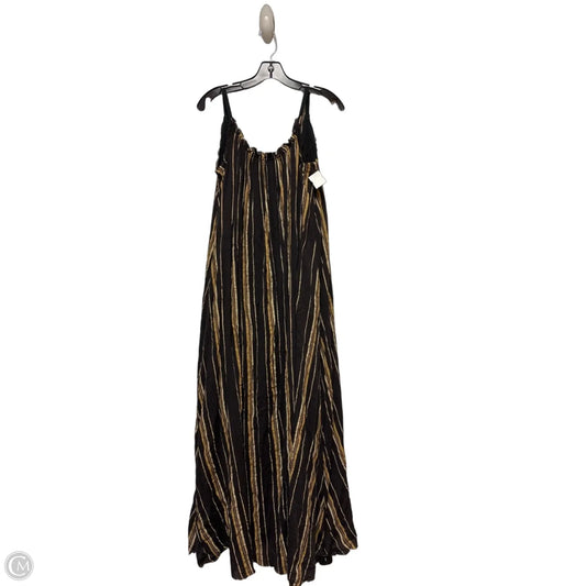 Dress Casual Maxi By Free People In Grey & Tan, Size: S