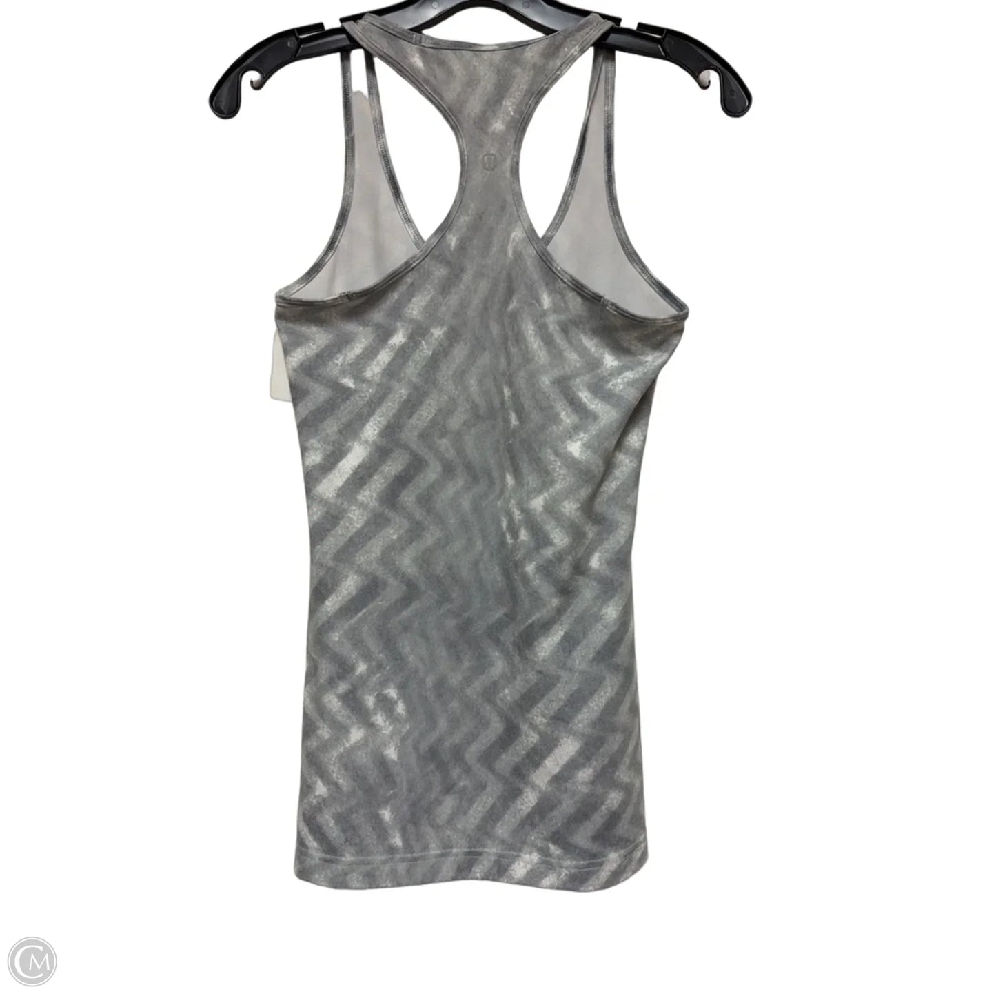 Athletic Tank Top By Lululemon In Grey, Size: S