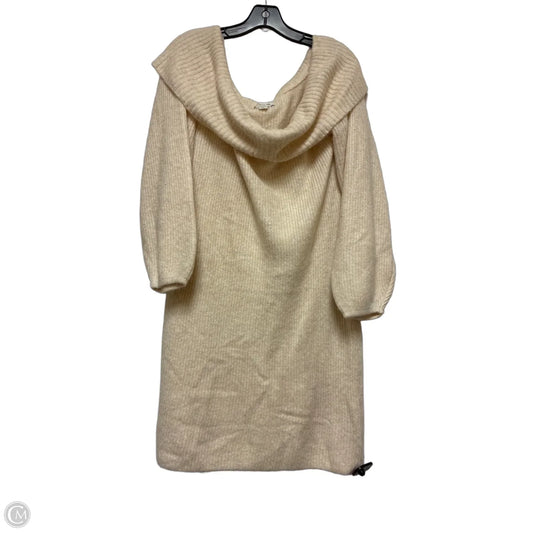 Dress Sweater By American Eagle In Cream, Size: Xl
