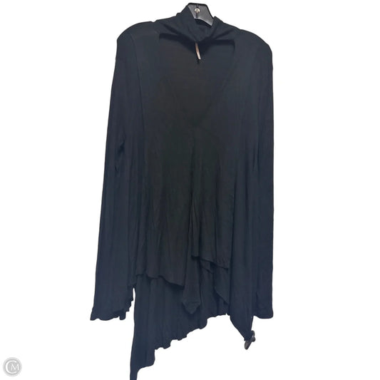 Top Long Sleeve By Free People In Black, Size: S