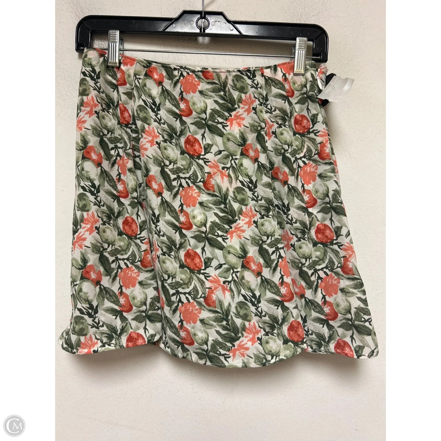 Skirt Mini & Short By Abercrombie And Fitch In Green & Red, Size: 6
