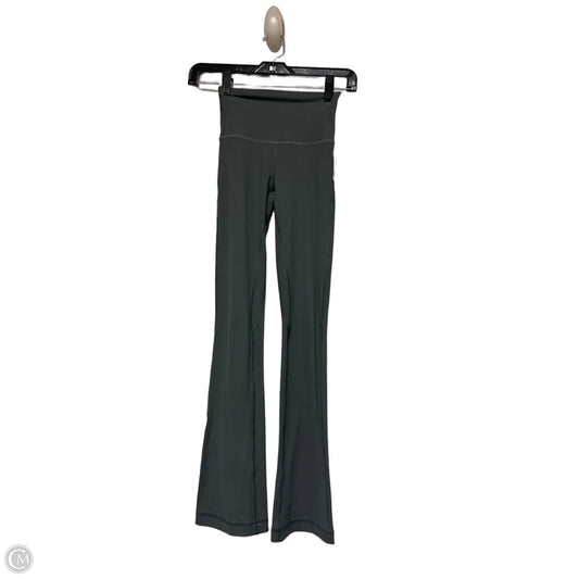 Athletic Leggings By Lululemon In Green, Size: 0