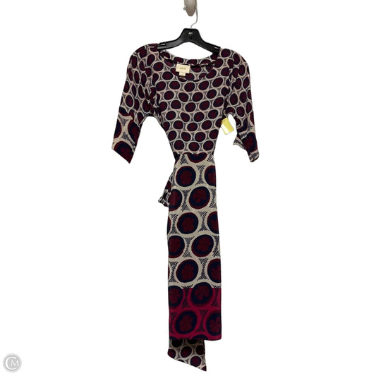 Dress Casual Short By Maeve In Blue & Purple, Size: Xs