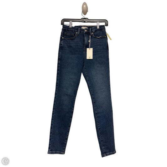 Jeans Skinny By Good American In Blue Denim, Size: 6