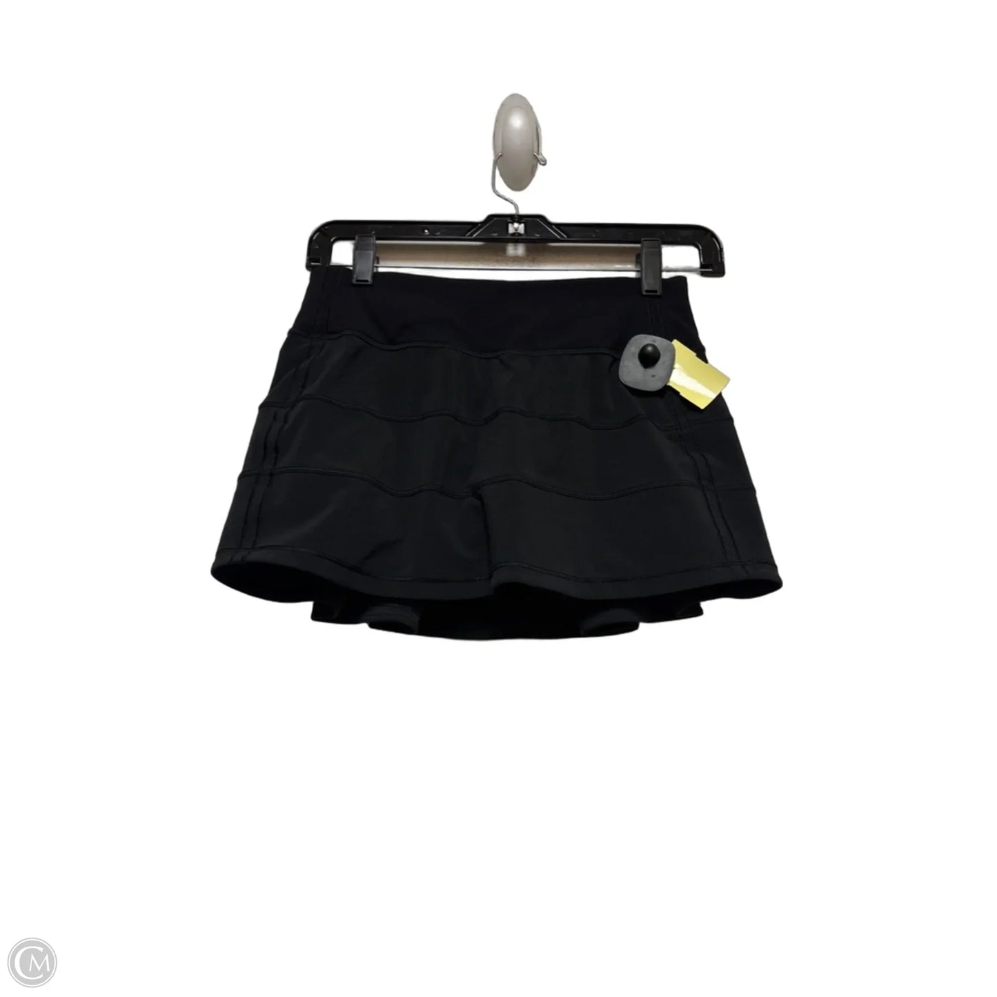 Athletic Skort By Lululemon In Black, Size: 2