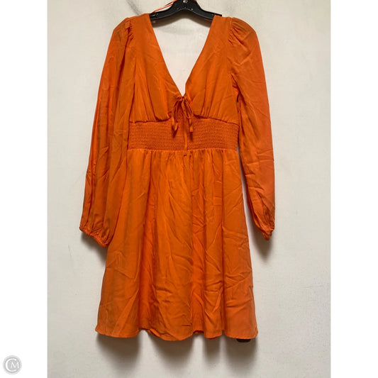 Dress Casual Short By Copper Key In Orange, Size: M